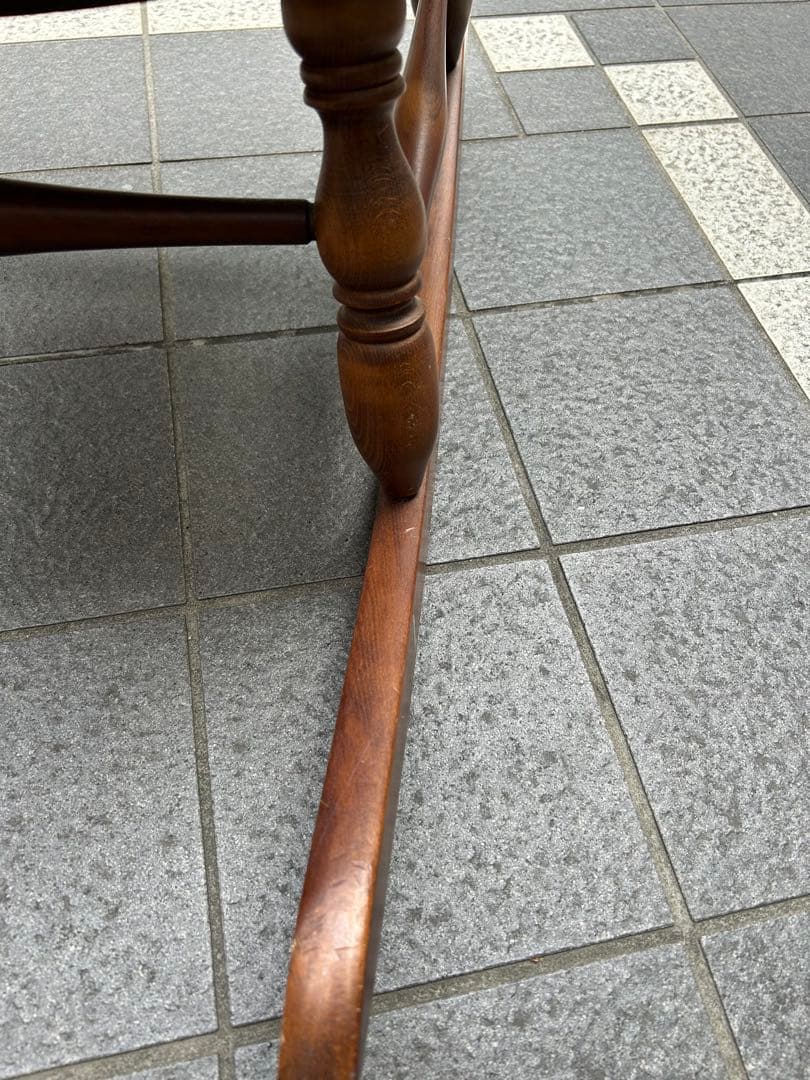 よったん　　5月2日購入　たいへい　木製ロッキングチェア ダークブラウン