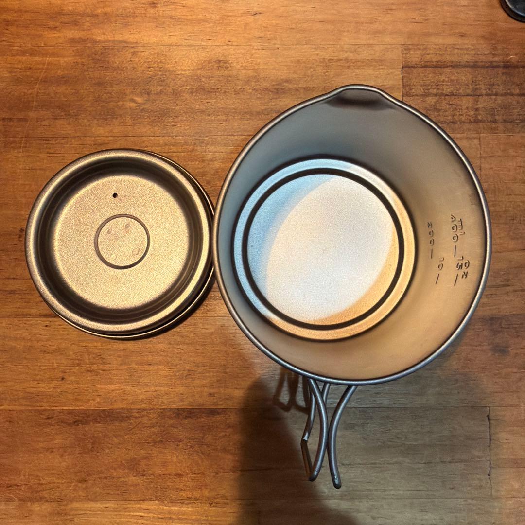 EVERNEW Ti Mug pot 500 ストーブセット