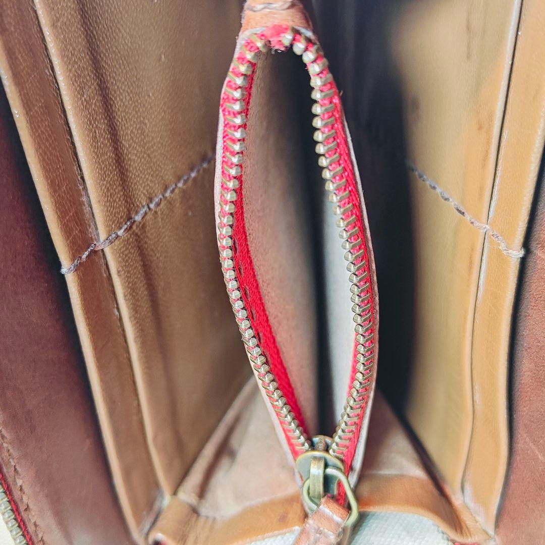 【極上エイジング】エンリーベグリン 高級レザーウォレット イタリア製 袋付正規品