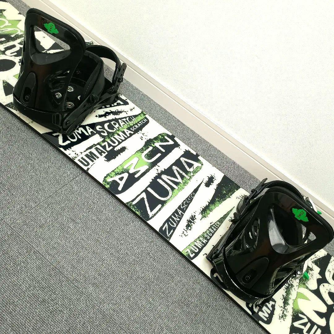 ZUMA スノーボードセット 150cm ツマ ビンディング L/M