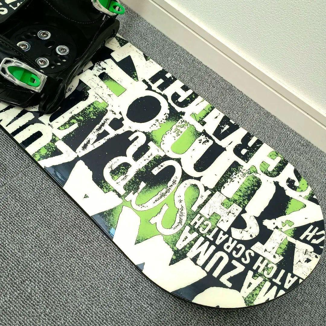 ZUMA スノーボードセット 150cm ツマ ビンディング L/M