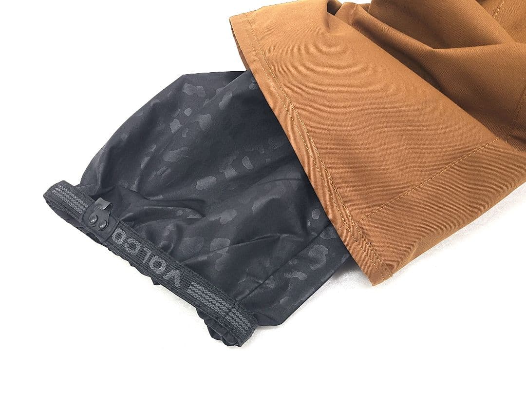 VOLCOMスノーボードパンツ レディース ブラウン ボルコム スキー