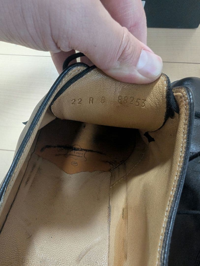 パラブーツ　アゼイ ブラック 8