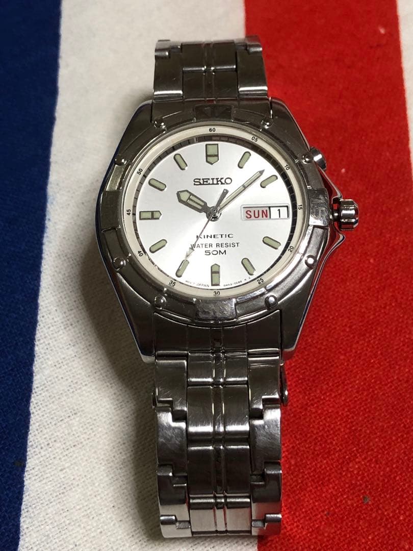 時計 SEIKO KINETIC 5M43-0D00