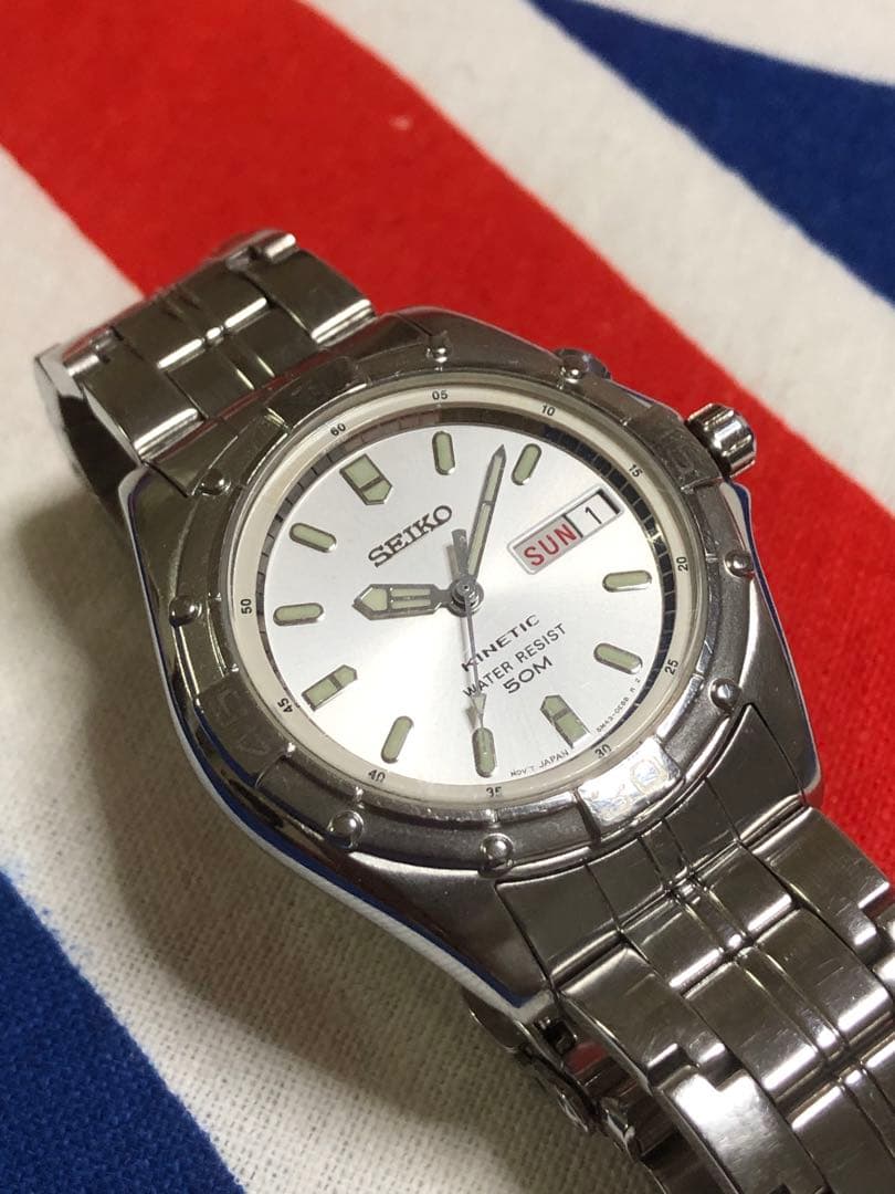 時計 SEIKO KINETIC 5M43-0D00