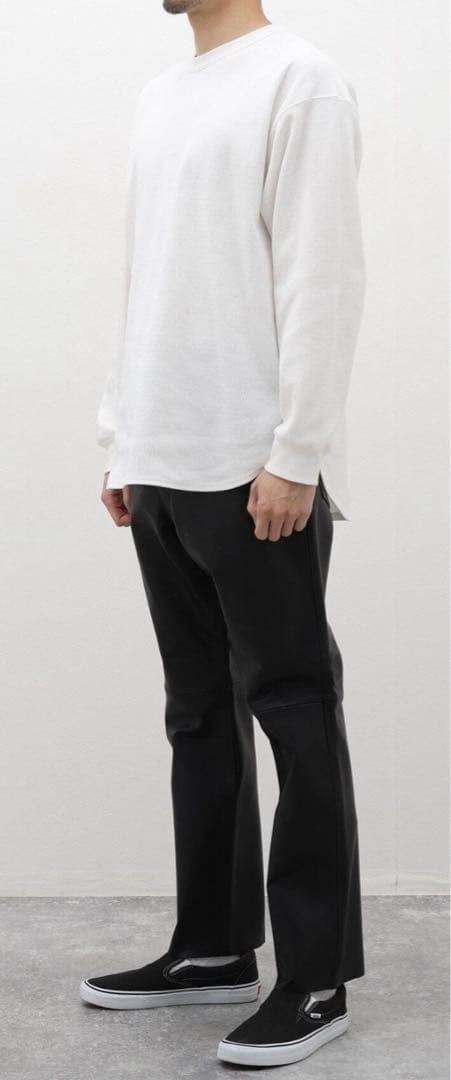 ジャーナルスタンダード カウレザー 5ポケットパンツ