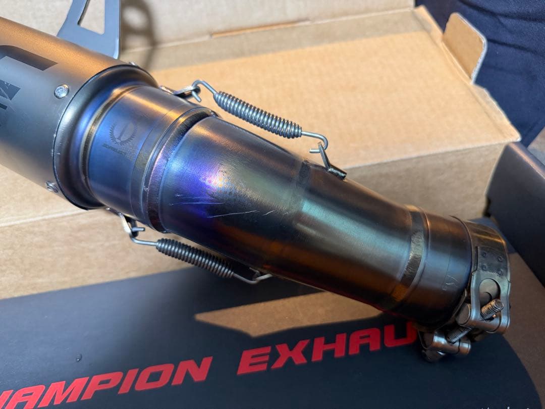 GSXR1000R SC-PROJECT スリップオンサイレンサー 認証書付き