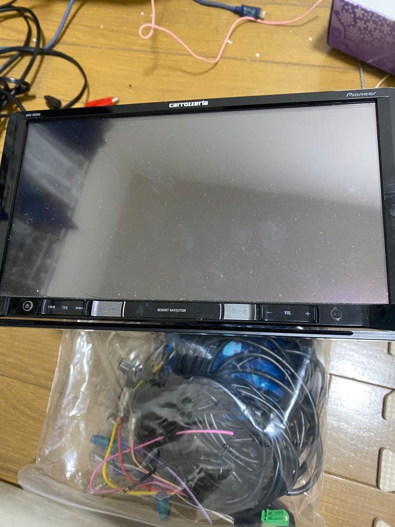 Pioneer Carrozzeria カーナビ 本体と配線一式9インチ