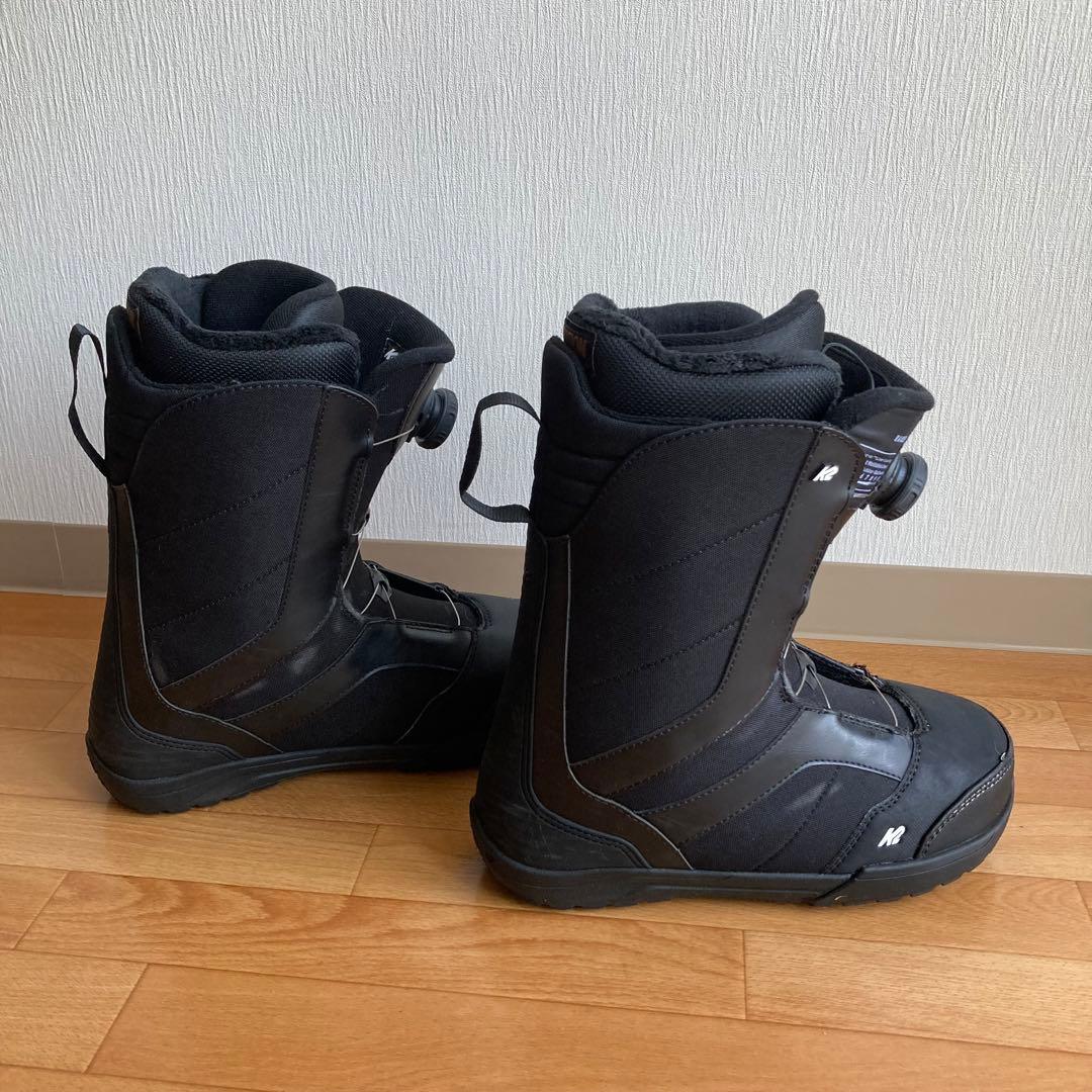 【美品】k2 ケーツー　スノーボード　ブーツ　26cm 男女兼用　ブラック　黒