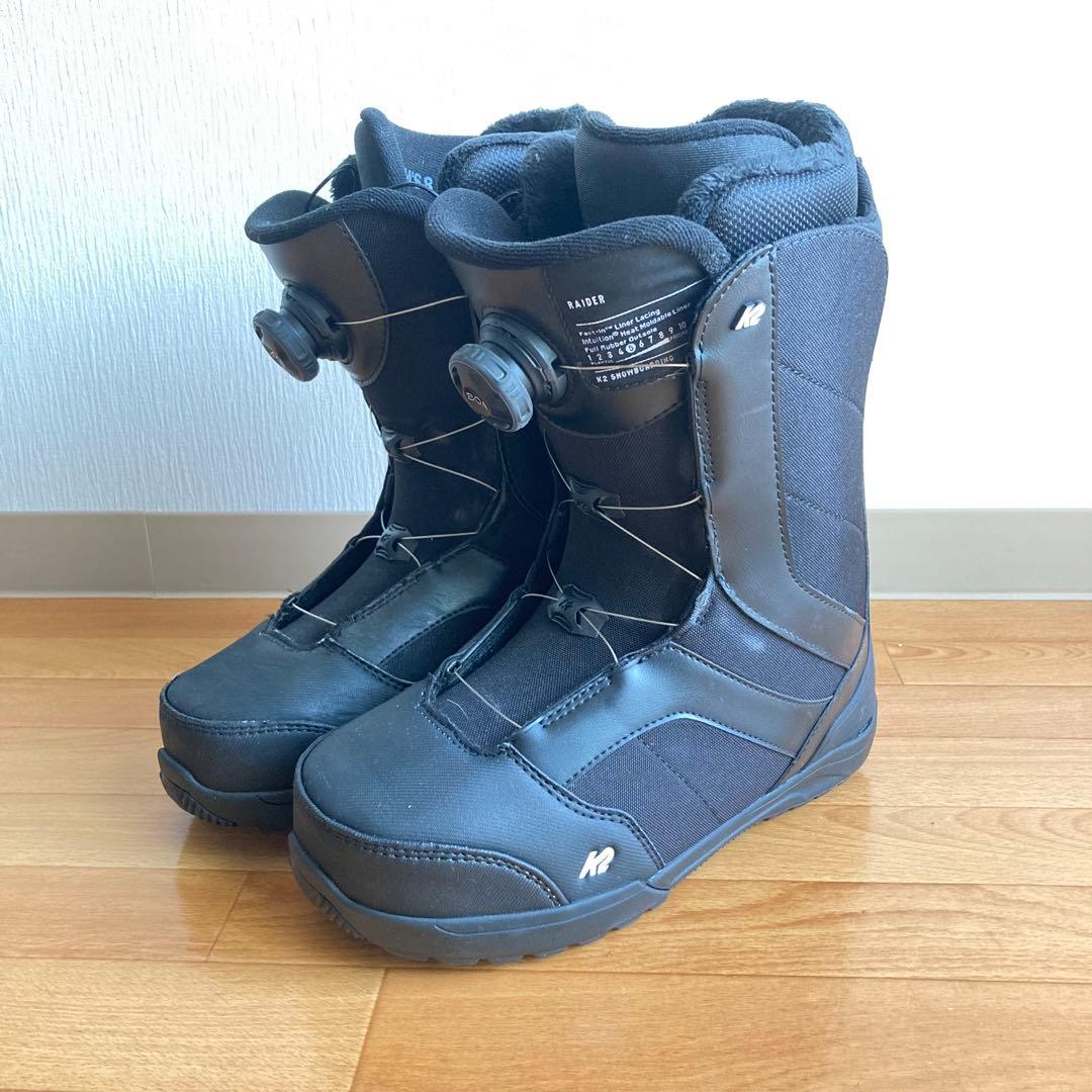 【美品】k2 ケーツー　スノーボード　ブーツ　26cm 男女兼用　ブラック　黒
