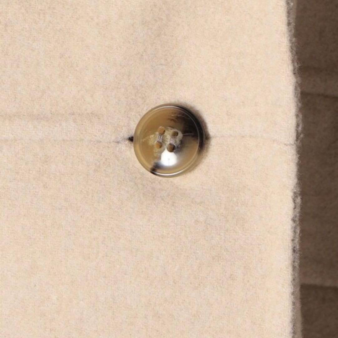 12/5まで　SHIPS any ノーカラーコート　フード　ジャケット ベージュ