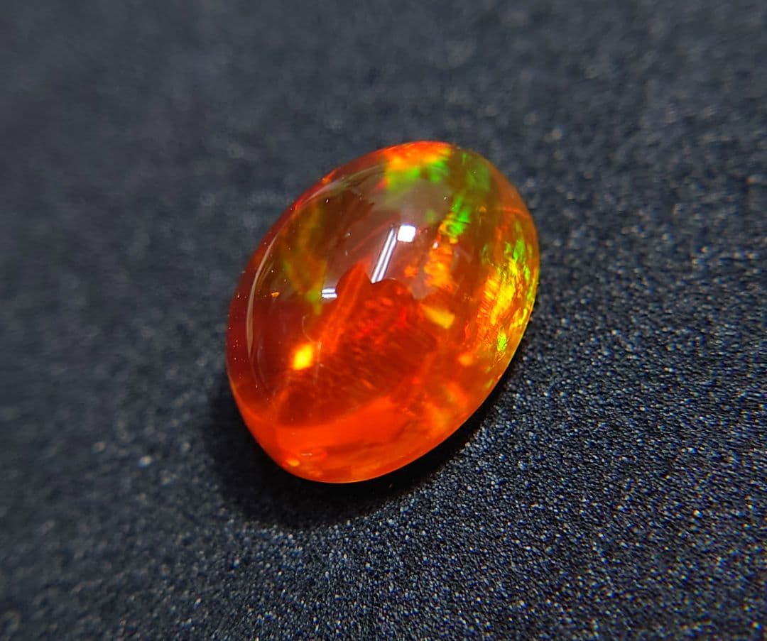 ポ*ー様 極美品！　メキシコオパール　4.53ct ルース（LA-6444）