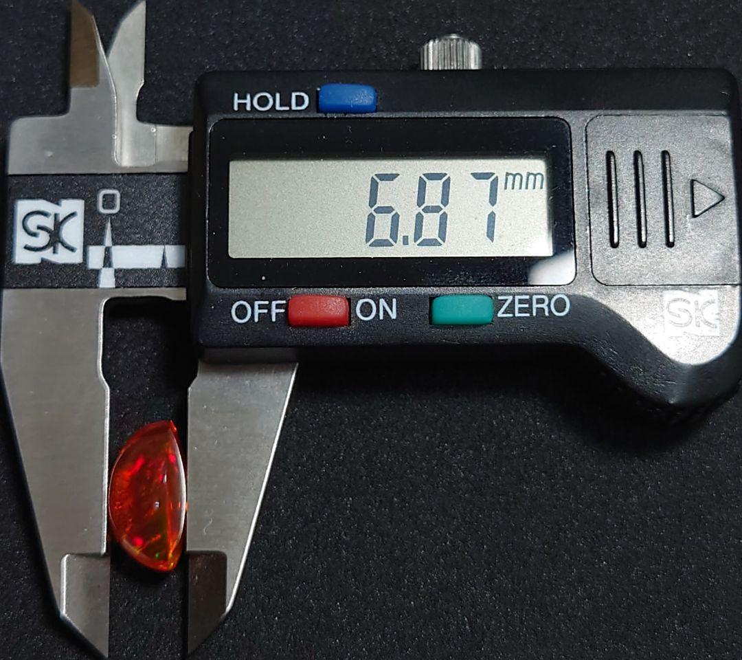 ポ*ー様 極美品！　メキシコオパール　4.53ct ルース（LA-6444）