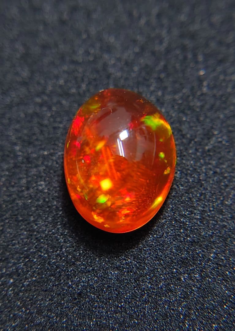 ポ*ー様 極美品！　メキシコオパール　4.53ct ルース（LA-6444）