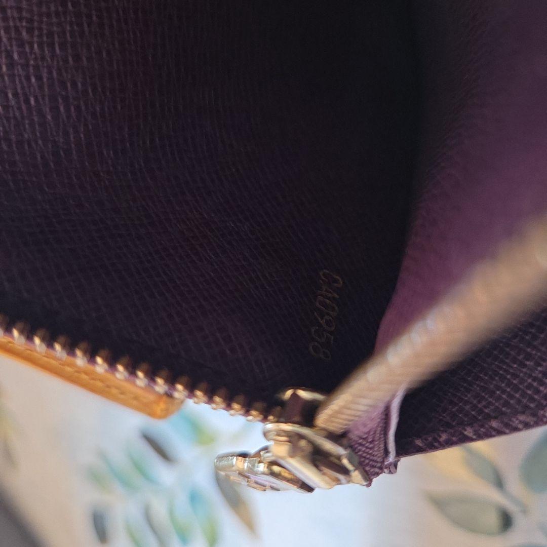 Louis Vuitton エピレザー 長財布 イエロー