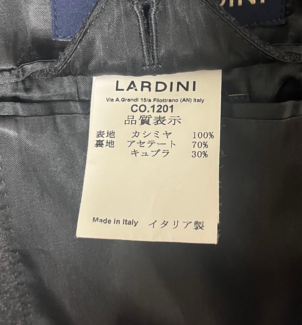 LARDINI ラルデイーニ　ダークグレー チェスターコート　カシミヤ
