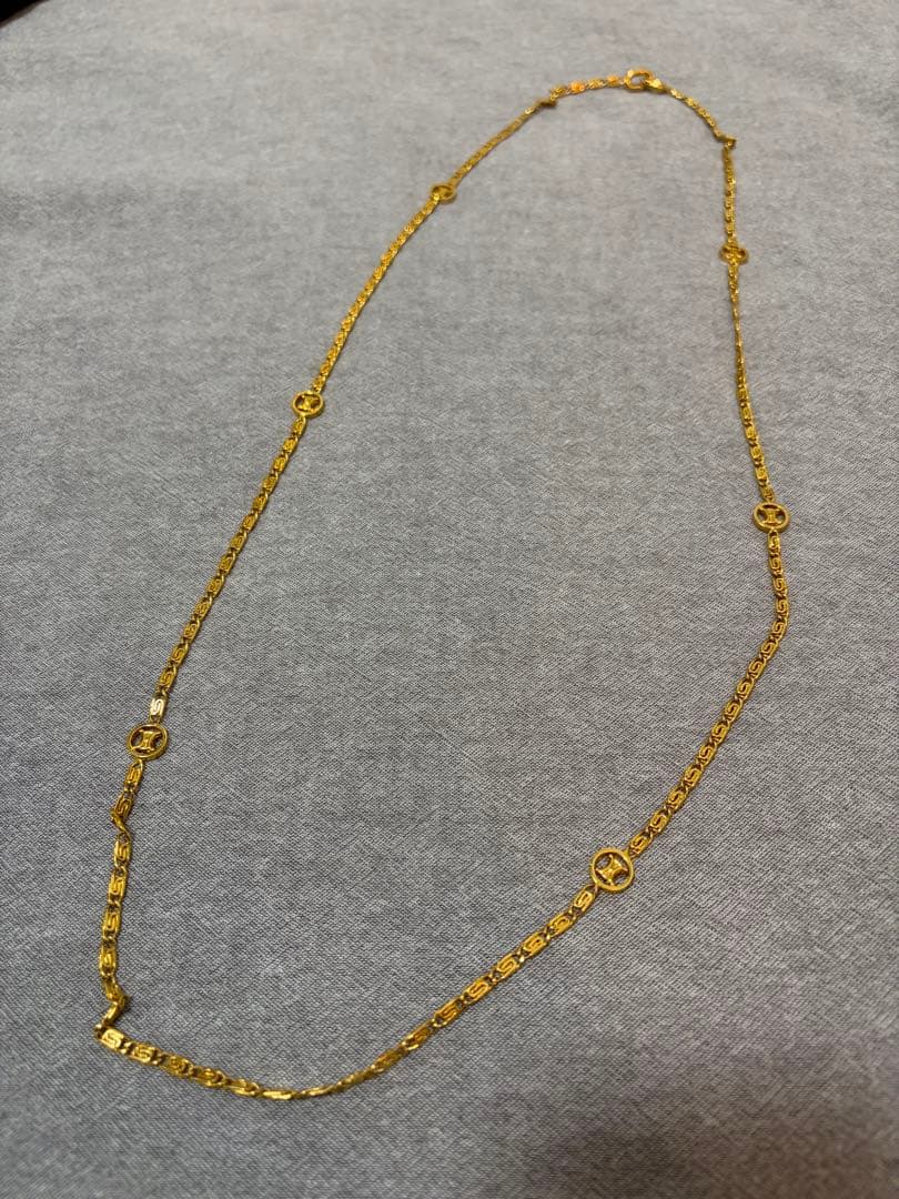 CELINEセリーヌ　トリオンフ　ロングネックレス