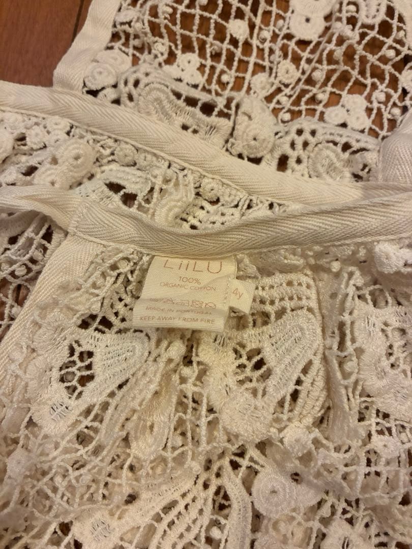 エプロン LiiLU folk apron 4Y