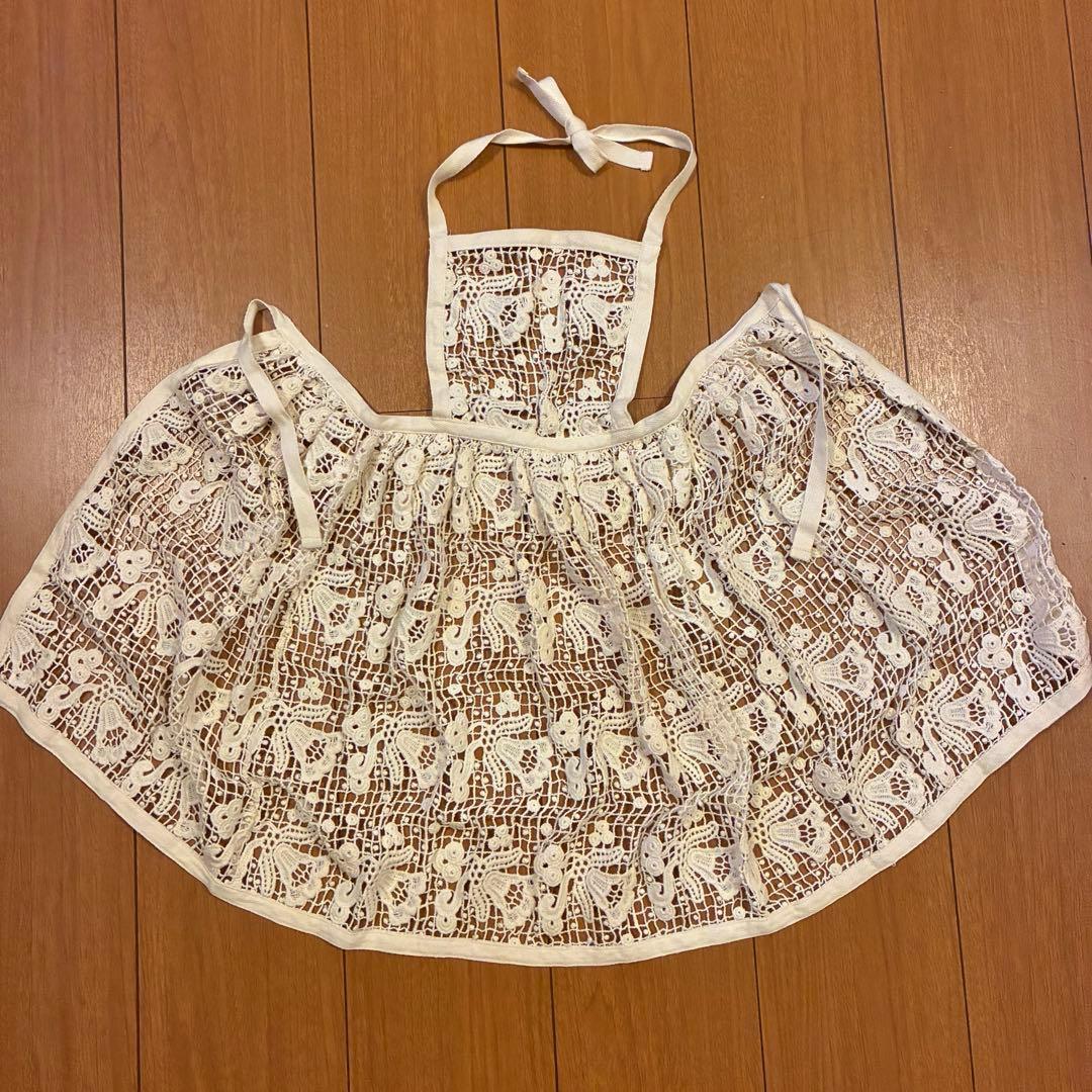 エプロン LiiLU folk apron 4Y