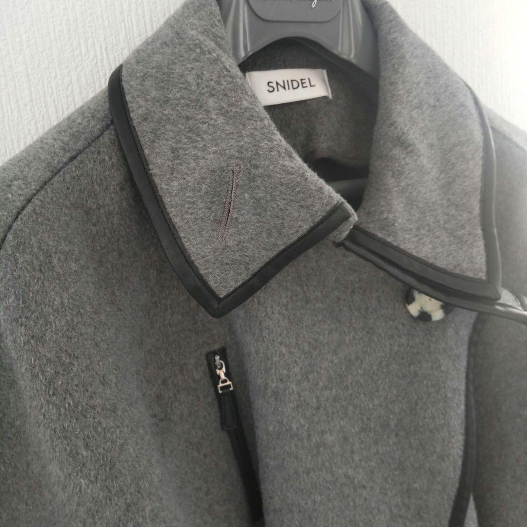 ★お値下げ【美品 スナイデル】 sweet x 新木優子 ポンチョコート グレー
