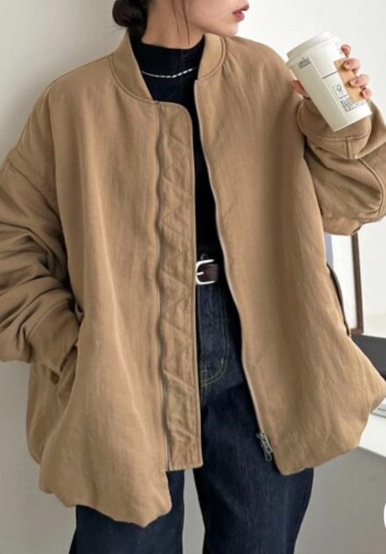 新品！　ディスコート　デタッチャブル2WAYメモリーボンバージャケット　ベージュ