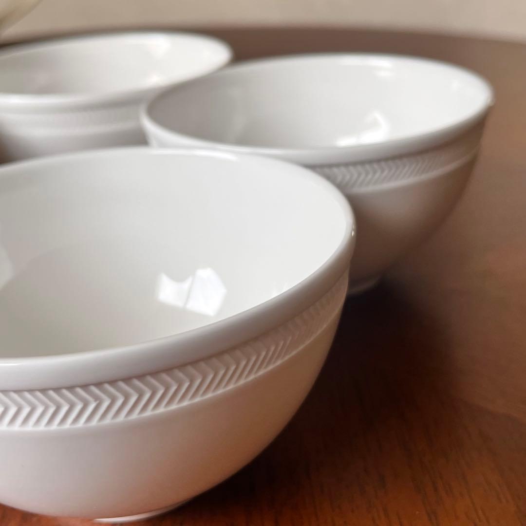 【レア美品】ウェッジウッド★ナイト＆デイ★ライスボウル（お茶碗）3個