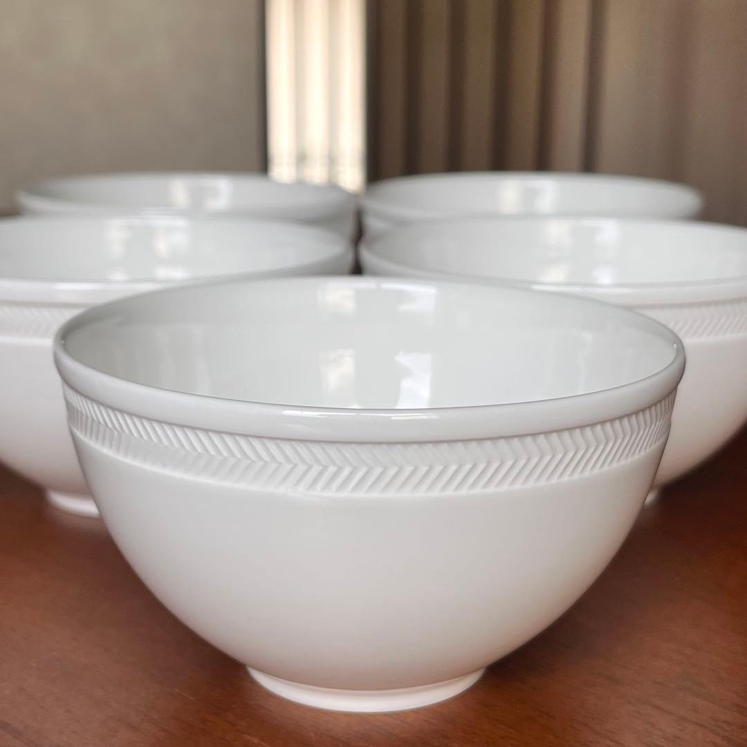 【レア美品】ウェッジウッド★ナイト＆デイ★ライスボウル（お茶碗）3個