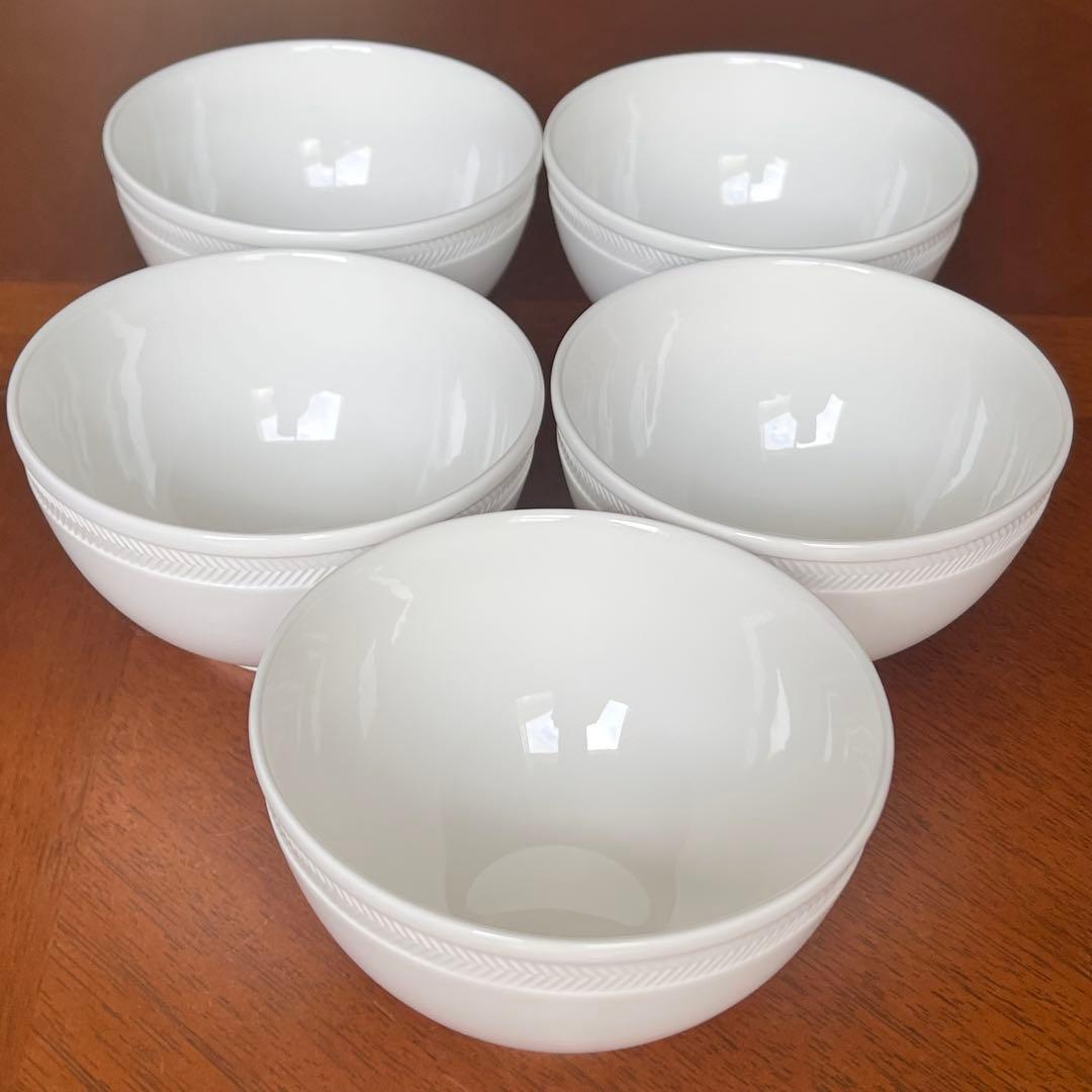 【レア美品】ウェッジウッド★ナイト＆デイ★ライスボウル（お茶碗）3個