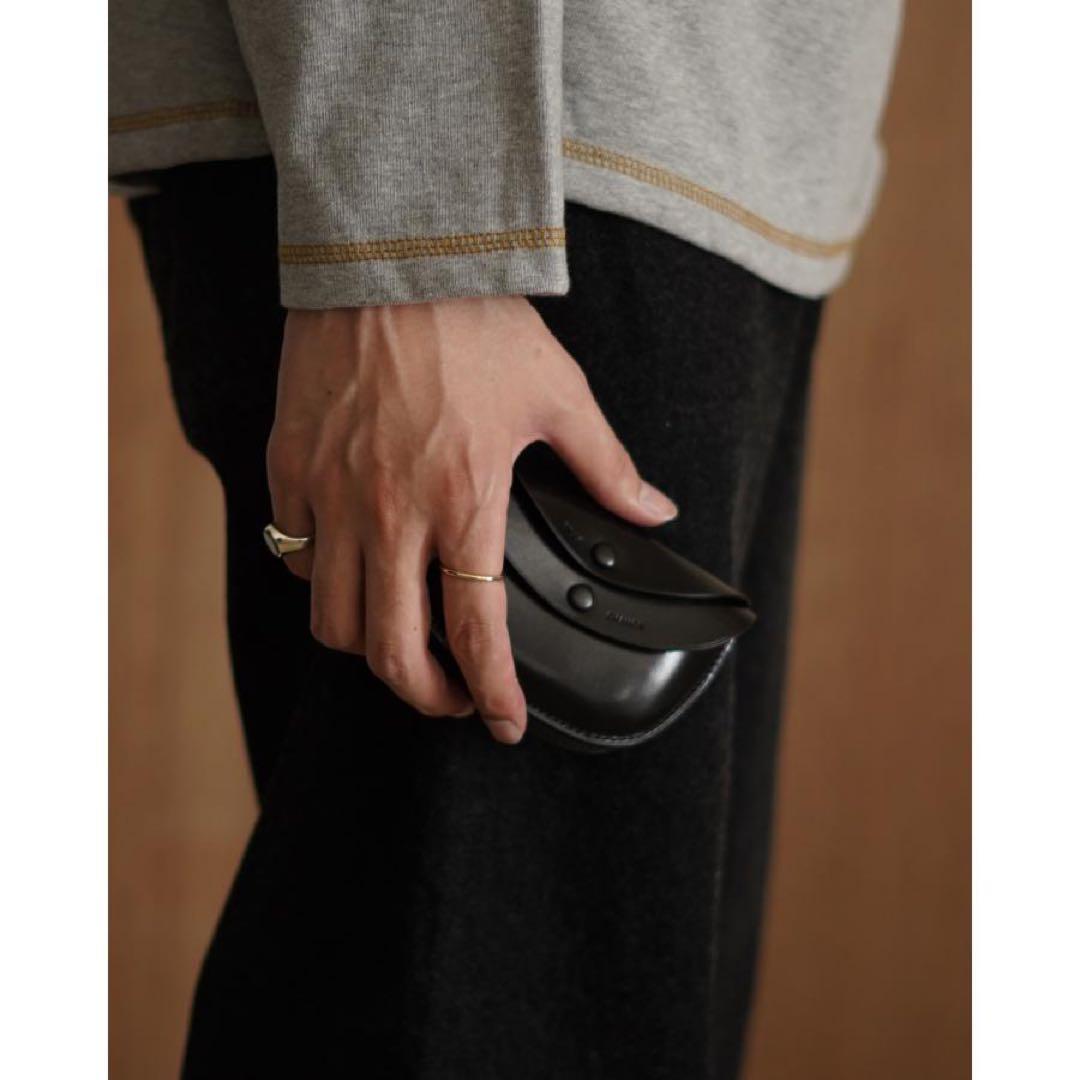 KAPTAIN SUNSHINE | Round Wallet ブラック