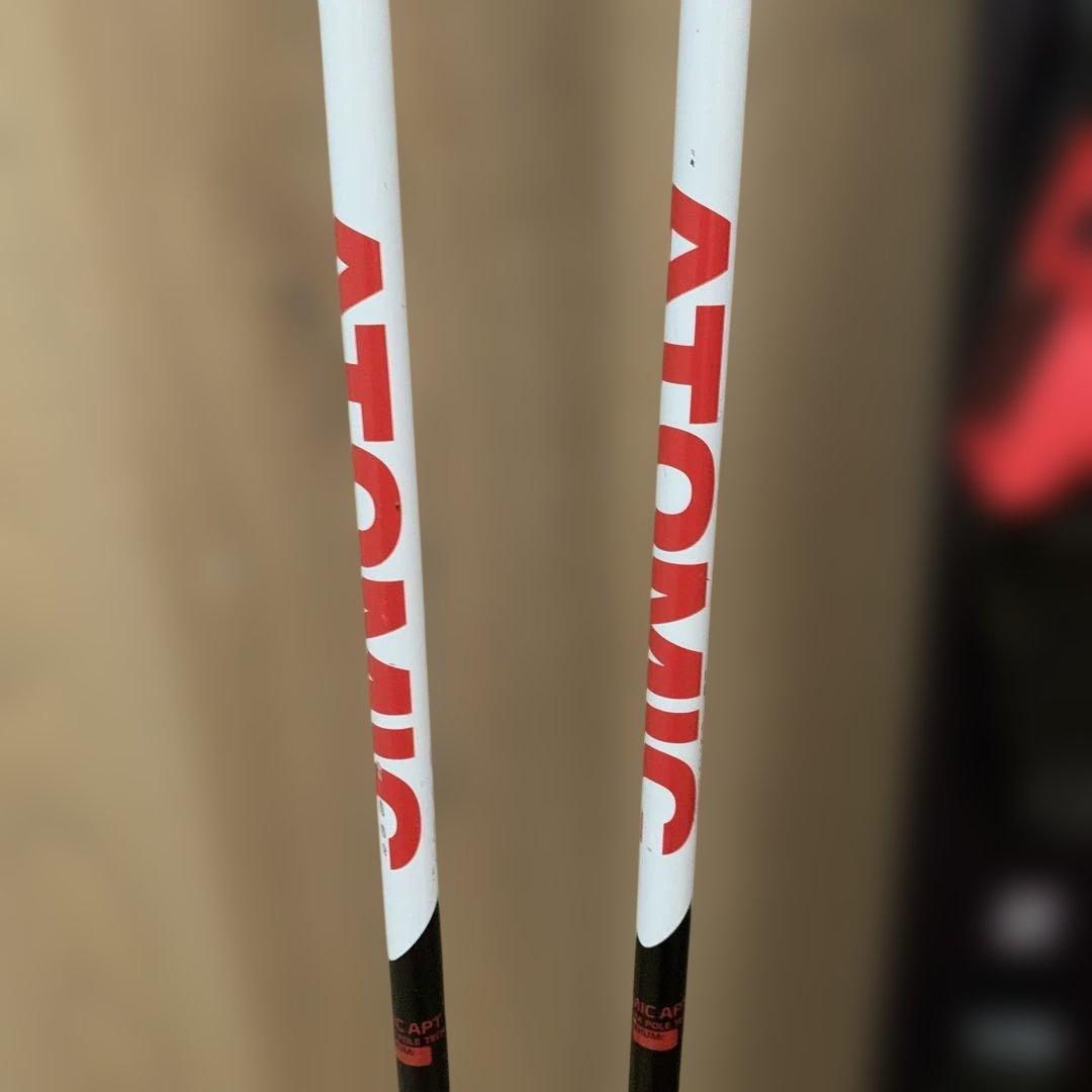 ★購入不可★ネコタ★ATOMIC キッズスキー板＆ストック　110