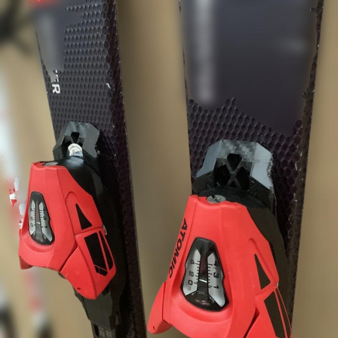 ★購入不可★ネコタ★ATOMIC キッズスキー板＆ストック　110