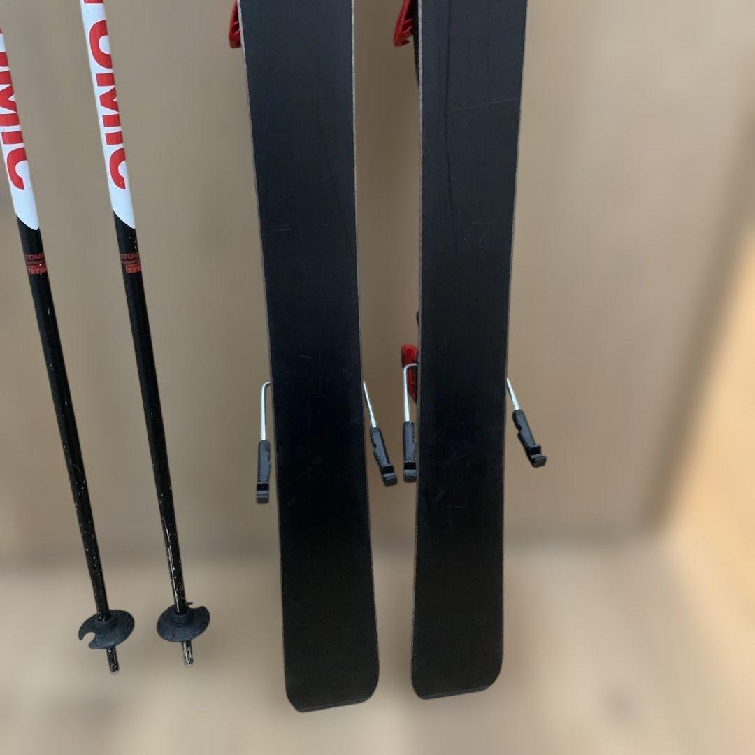 ★購入不可★ネコタ★ATOMIC キッズスキー板＆ストック　110