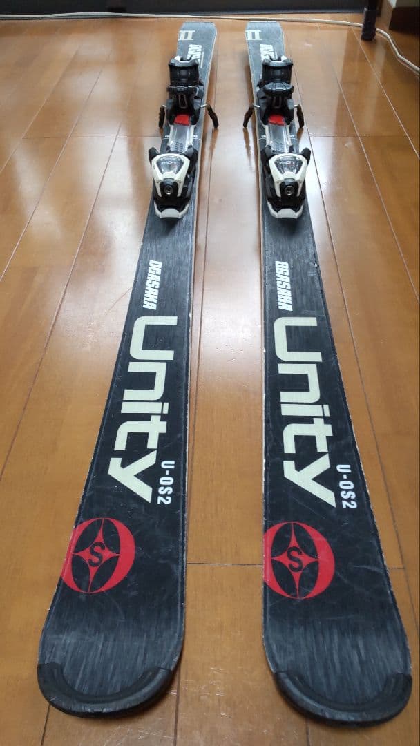 OGASAKA Unity U-0S2 スキー板　165cm（ビンディング付き）