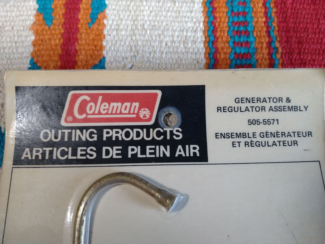 激レア！コールマン２レバーストーブ用ジェネレーターアッセンブリー505-5571