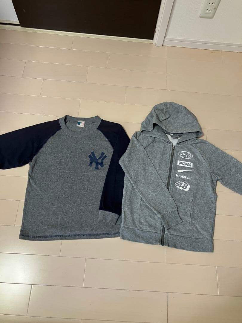 まとめ売り 男の子 　冬　ヒートテック　パーカー　トレーナー　パンツ 140cm