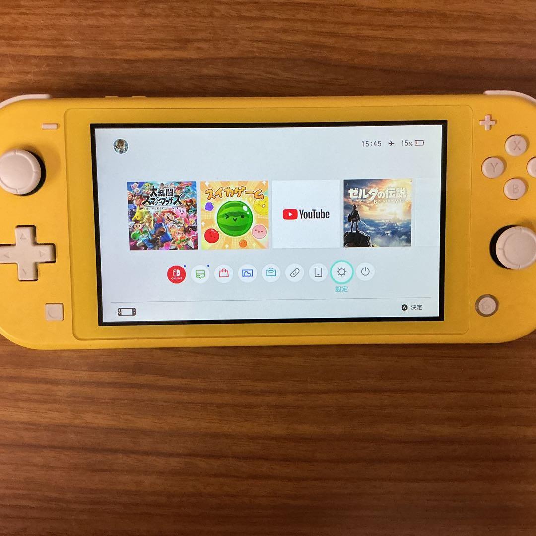 Nintendo Switch Lite イエロー動作確認済み