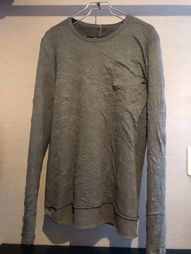 A.F ARTEFACT bomber heat長袖カットソー