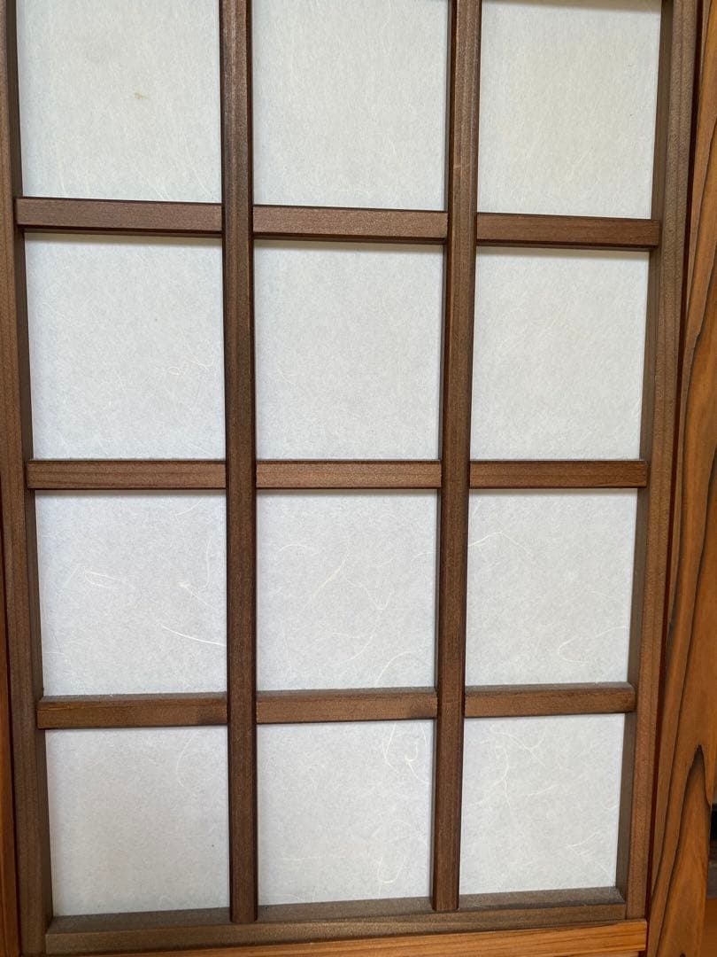 衝立　障子　間仕切り　パーテーション　間仕切り　昭和レトロ