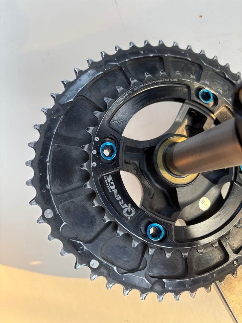 はりぼー:ROTOR Q-RINGS ULTEGRA パワーメーター付き