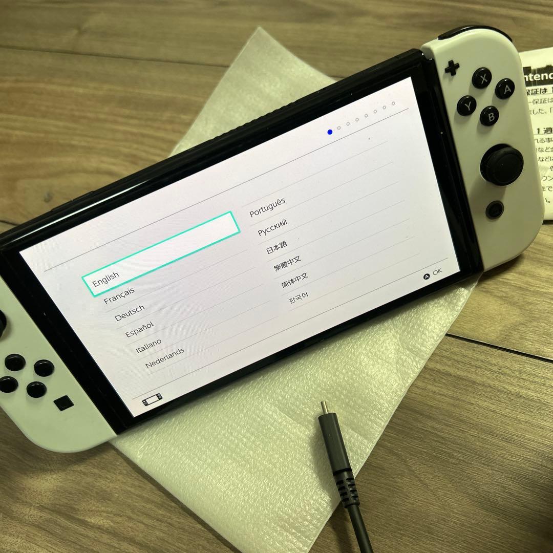 Nintendo Switch 有機ELモデル ホワイト 本体