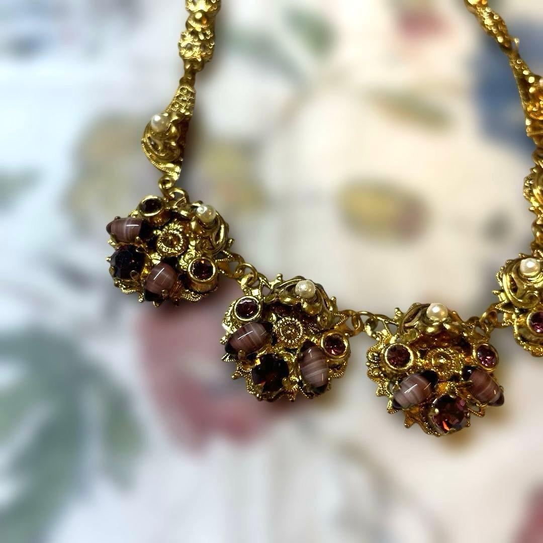 ヴィンテージ　アンティーク　西ドイツ　W.GERMANY ネックレス