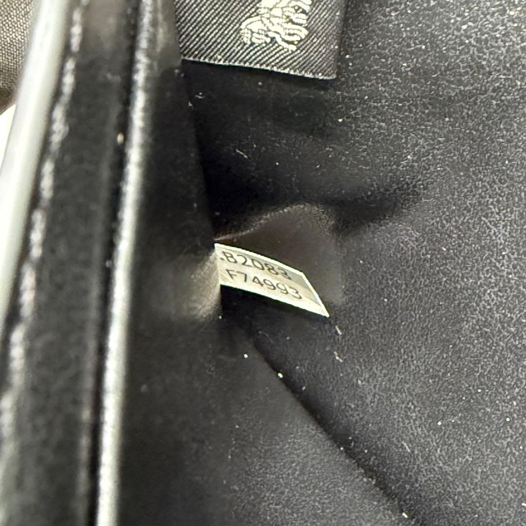 【美品】COACH コーチ 折り財布 PVC ブラック シグネチャー メンズ