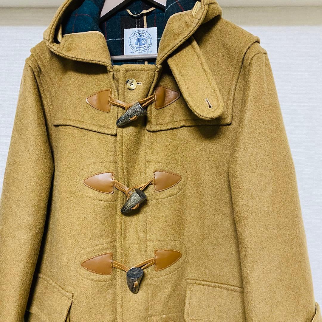 専用J.PRESS ダッフルコート　Mサイズ　チェック 総柄　メンズ　ロング