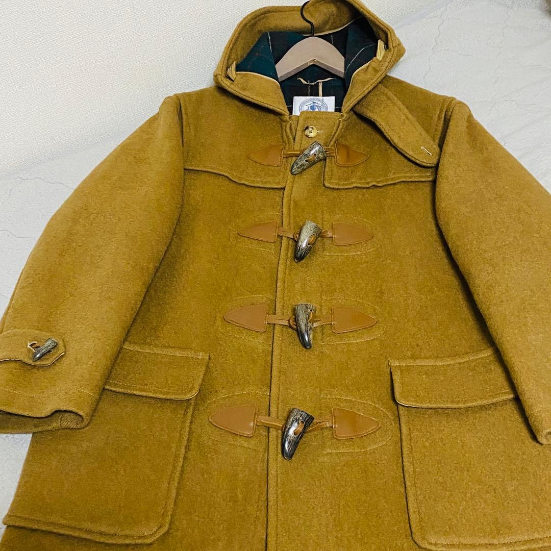 専用J.PRESS ダッフルコート　Mサイズ　チェック 総柄　メンズ　ロング