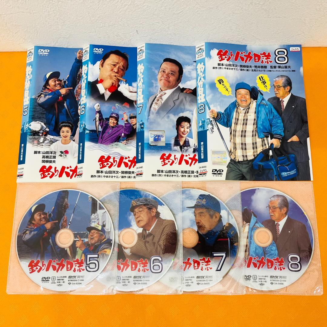 『釣りバカ日誌』計21巻セット レンタル使用済DVD