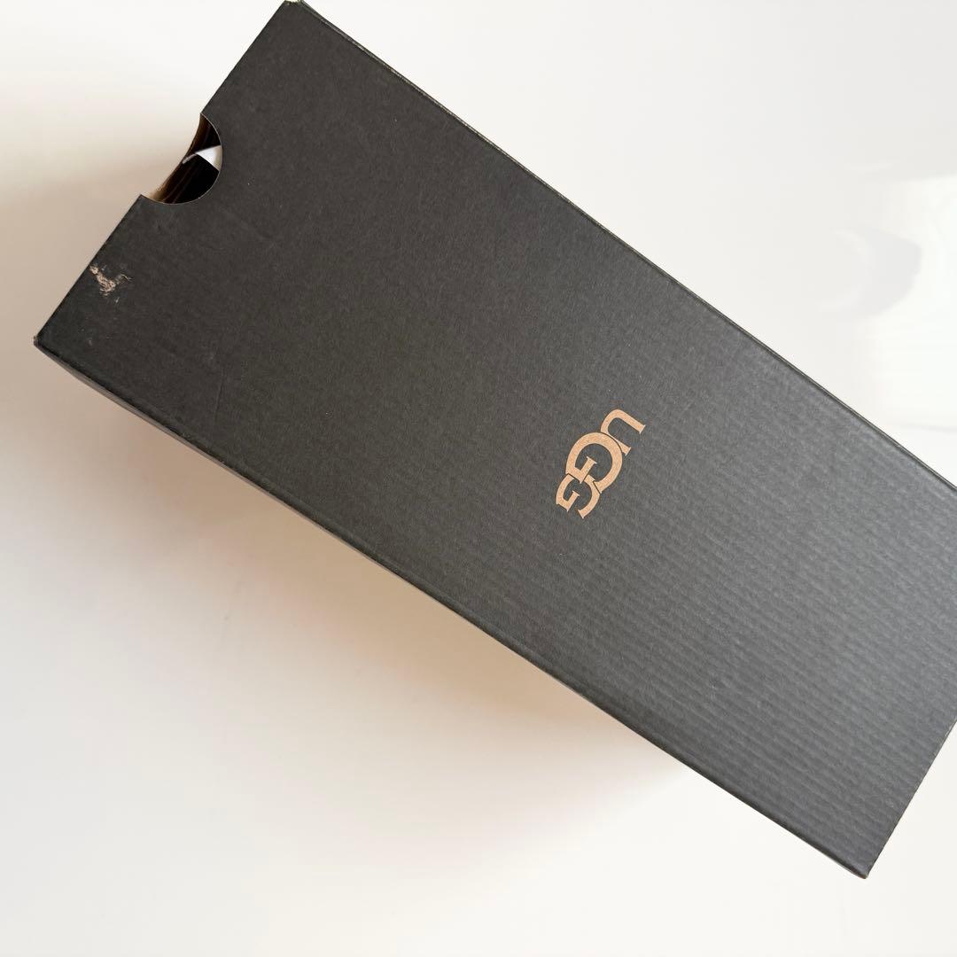 UGG スエードスカッフ ルームシューズ ブラウン　ボア　26センチ　スリッパ