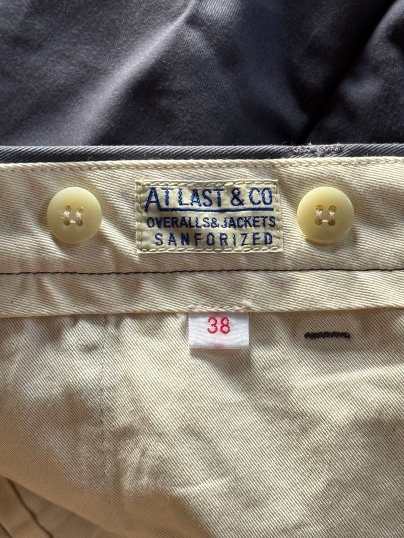 At Last ワークトラウザー