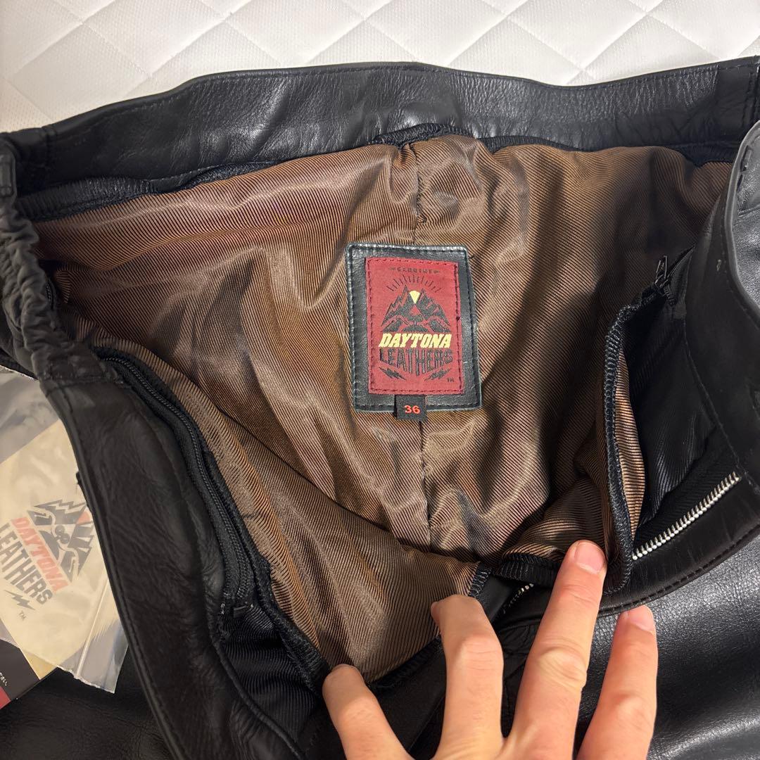 DAYTONA D-005 本革バイクパンツ