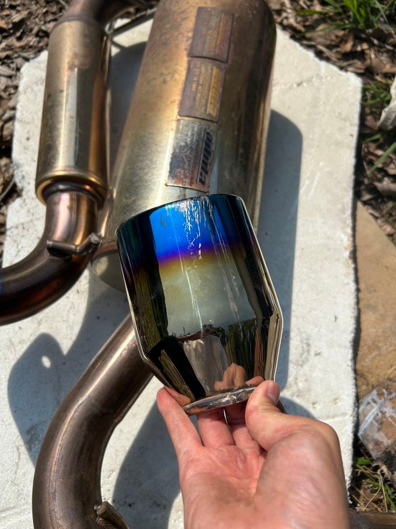 ODULA NDロードスター R-specマフラー　（DIY加工中古品）