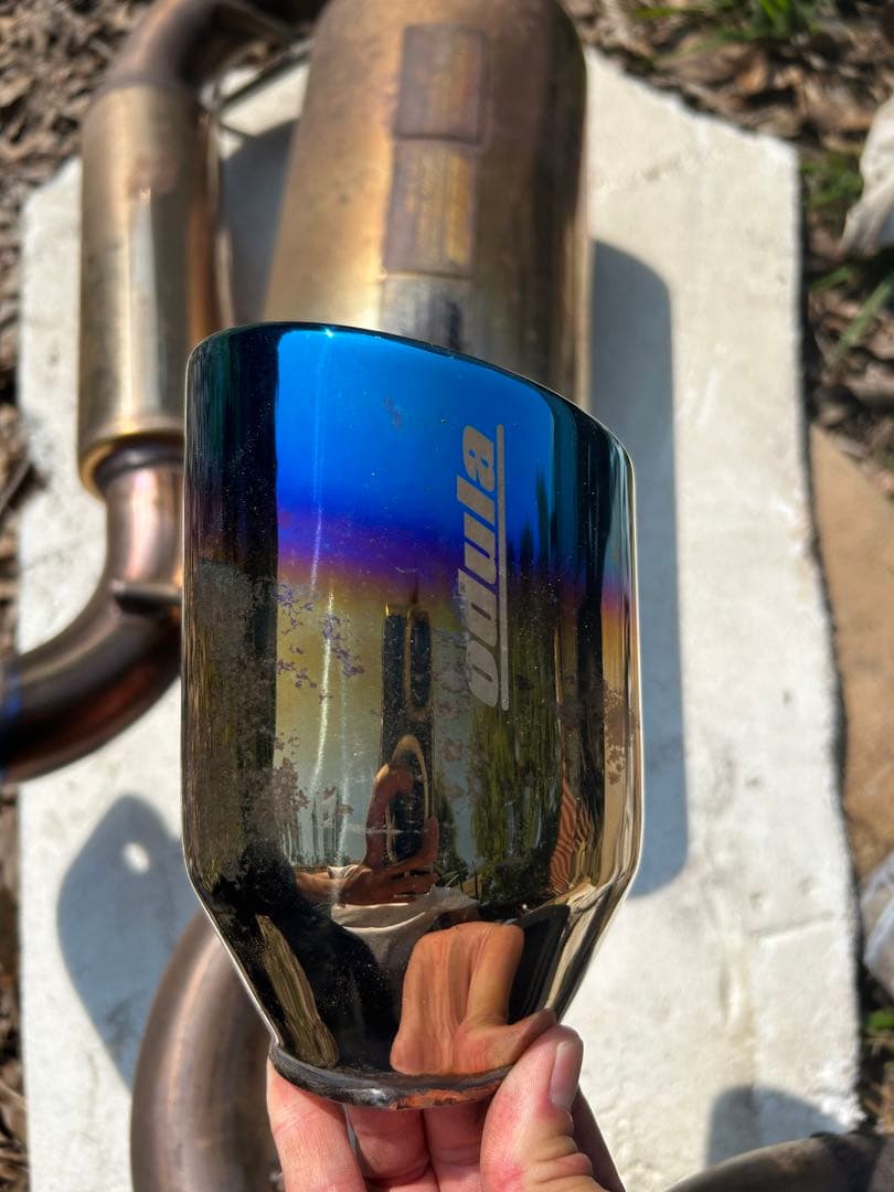 ODULA NDロードスター R-specマフラー　（DIY加工中古品）